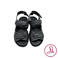 Літні чоловічі сандалі з натуральної шкіри «Style Shoes», фото 7