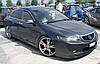 Накладка передня Honda Accord 7 (02-06) губа обвіс стиль Type-R, фото 6