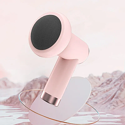 Масажер ручний із 5 насадками для тіла W44-1 Рожевий/Білий