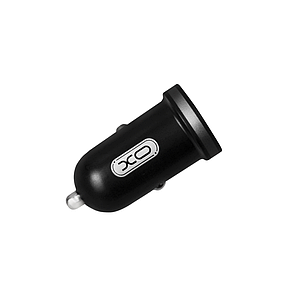 Автомобільний зарядний пристрій XO CC18 2.1A 2USB black, фото 2