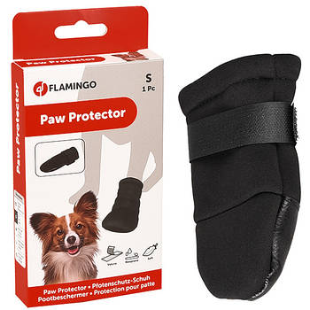 Flamingo Paw Protector S ФЛАМІНГО захисний черевик для собак порід мопс такса пудель S