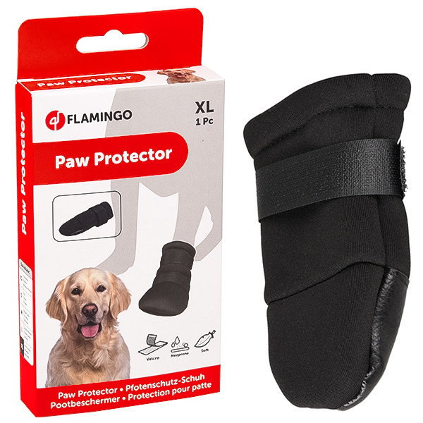 Flamingo Paw Protector XL ФЛАМІНГО захисний черевик для собак порід зенненхунд ротвейлер бульмастиф XL