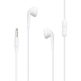 Дротові навушники вкладки Earphone XO EP17 white