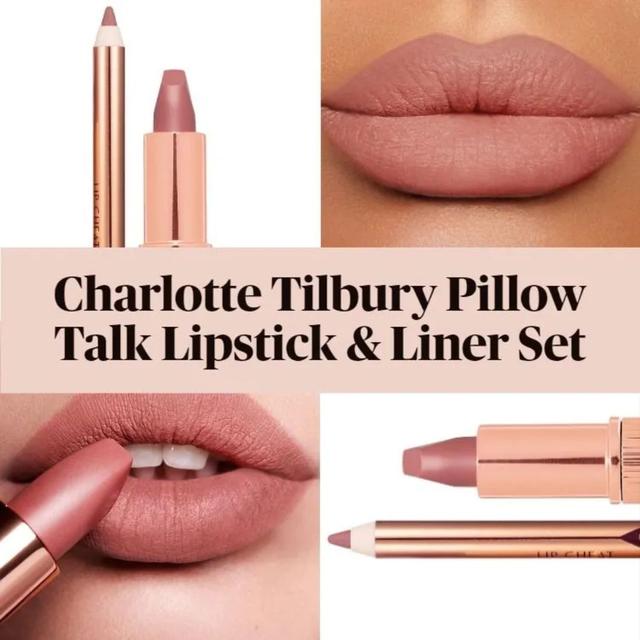  Charlotte Tilbury Mini Pillow Talk Lipstick & Liner Set 