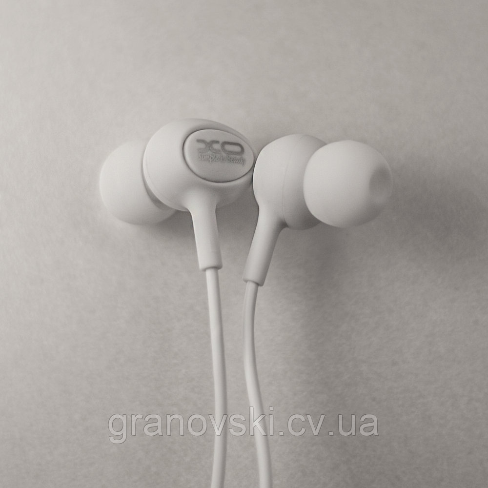 Навушники вкладки Earphone XO S6 white