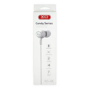 Навушники вкладки Earphone XO S6 white, фото 2