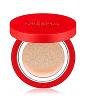 Тональный кушон для лица с матовым финишем Missha Velvet Finish Cushion SPF50+/PA+++ №21, 15 мл