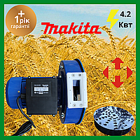 Электрическая зернодробилка Makita 4,2 Квт Измельчитель для зерна