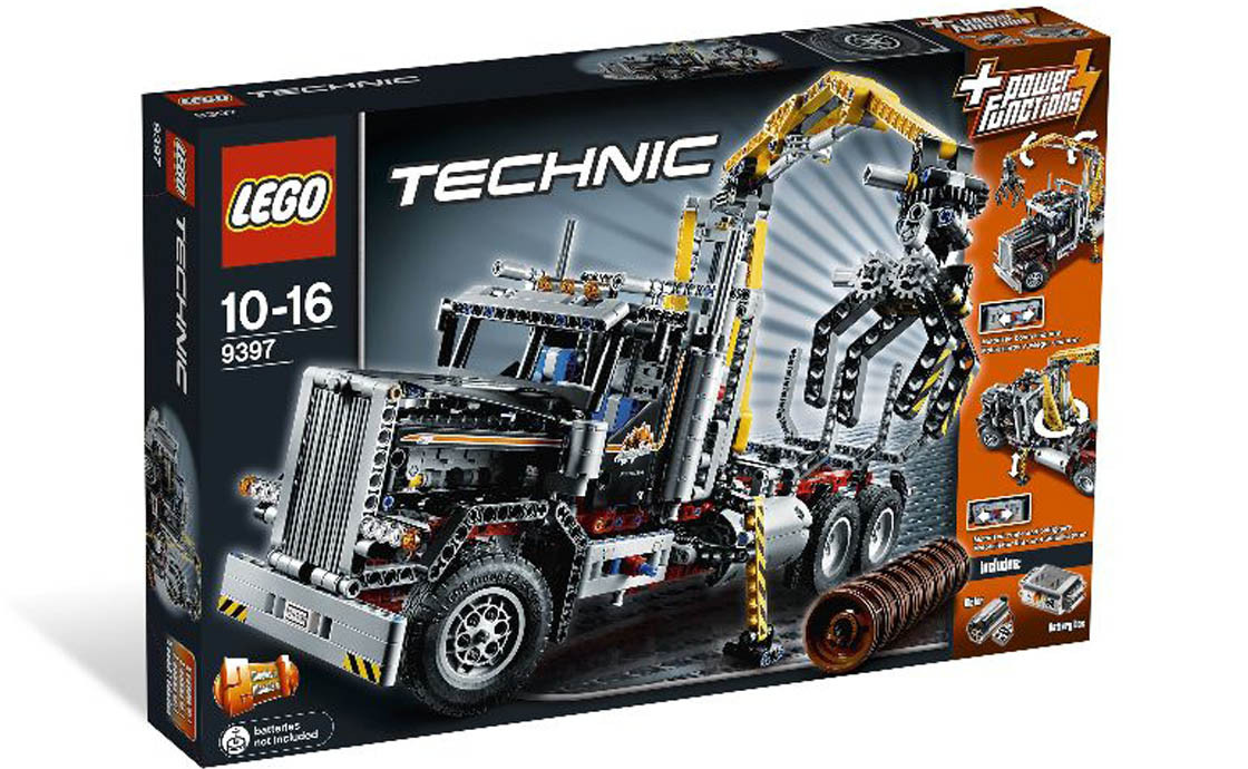 Конструктор LEGO Technic Лісонавантажувач (9397), фото 1