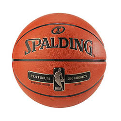 М'яч баскетбольний NBA Platinum ZK Legacy Indoor Spalding 76017Z, №7, World-of-Toys