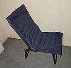 Розкладне крісло Senya Ранок (50*77*90 см., матрац: 2 см. поролон, навантаження до 120 кг.) (Темно-синій) [Склад зберігання: Київ