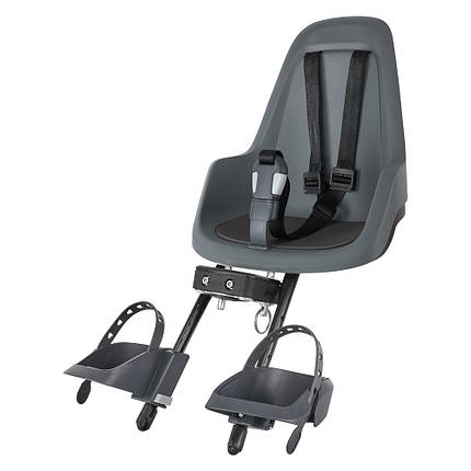 Дитяче велокоресло Bobike Go Mini / Macaron grey, фото 1