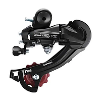 Переключатель велосипедный задний Shimano RD-TZ500 болт>