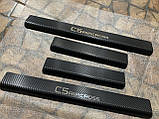 Накладки на пороги Citroen C5 Aircross з 2018 р. (PremiumCarbon), фото 2
