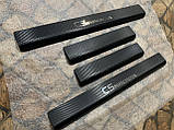 Накладки на пороги Citroen C5 Aircross з 2018 р. (PremiumCarbon), фото 8