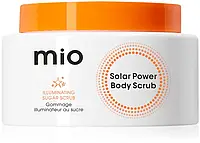 Сахарный пилинг для тела для мгновенного осветления Mio Solar Power Body Scrub 275 мл