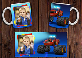 Чашка "Блиск і монстрмашини" / Кружка Blaze and the Monster Machines №9