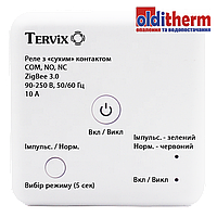 Умный переключатель Tervix Pro Line ZigBee Dry Contact On/Off (реле с "сухим" контактом)