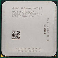 Процессор AMD Phenom II X2 555 3.20GHz/6M/4GT/s (HDZ555WFK2DGM) sAM3, tray