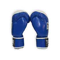 Перчатки боксерські THOR COMPETION 16oz /PU /сін-білі, фото 5