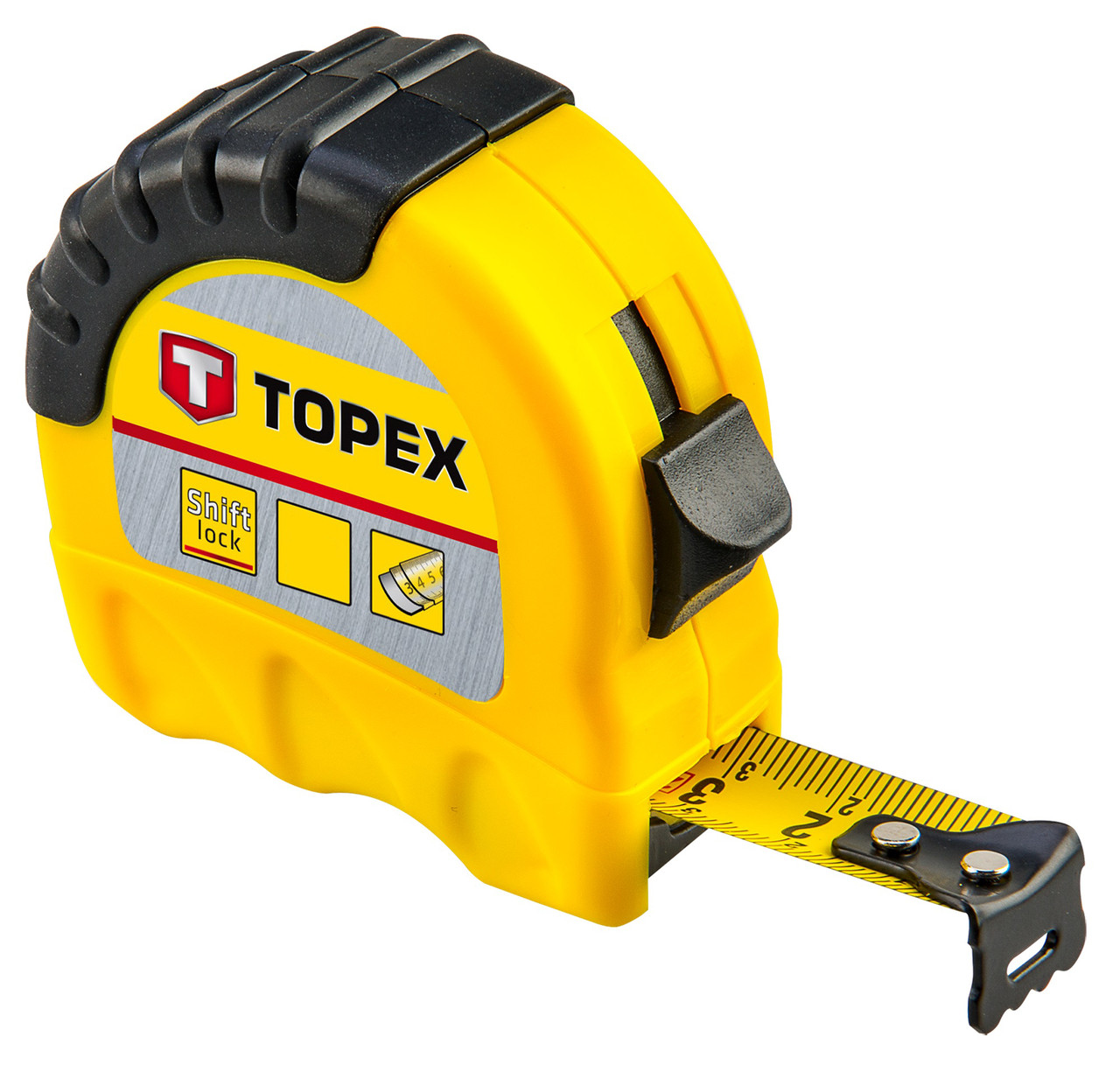 Рулетка з блокатором стрічки Topex 27C310 10м x 2,5см