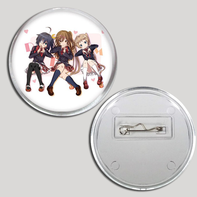 Значок акриловий "Дивацтво коханню не перешкода / Love, Chunibyo & Other Delusions" №2, фото 1