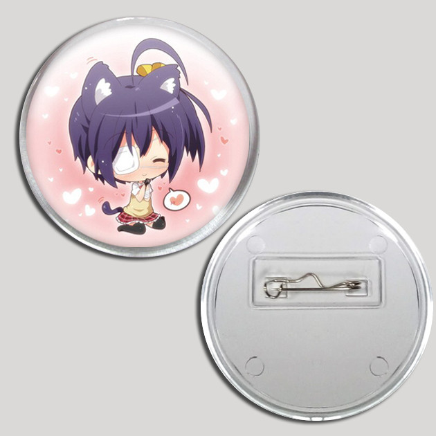 Значок акриловий "Дивацтво коханню не перешкода / Love, Chunibyo & Other Delusions" №17, фото 1