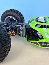 Машина-трансформер на радіокеруванні, перевертиш Leopard king 34см зелений, фото 4