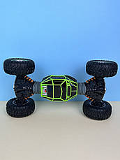 Машина-трансформер на радіокеруванні, перевертиш Leopard king 34см зелений, фото 5