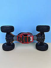 Машина-трансформер на радіокеруванні, перевертиш Leopard king 34см червоний, фото 5
