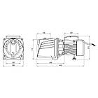 Насос самовсмоктувальний відцентровий Thermo Alliance D-JNWm-10M 0,75 кВт, фото 2