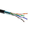 Кабель OK-Net КППЕ-ВП (100) 4*2*0,51 (F/UTP-cat.5E), CU, ізоляція ПЕ, екранований (FTP мідь зовнішній) бухта 100м