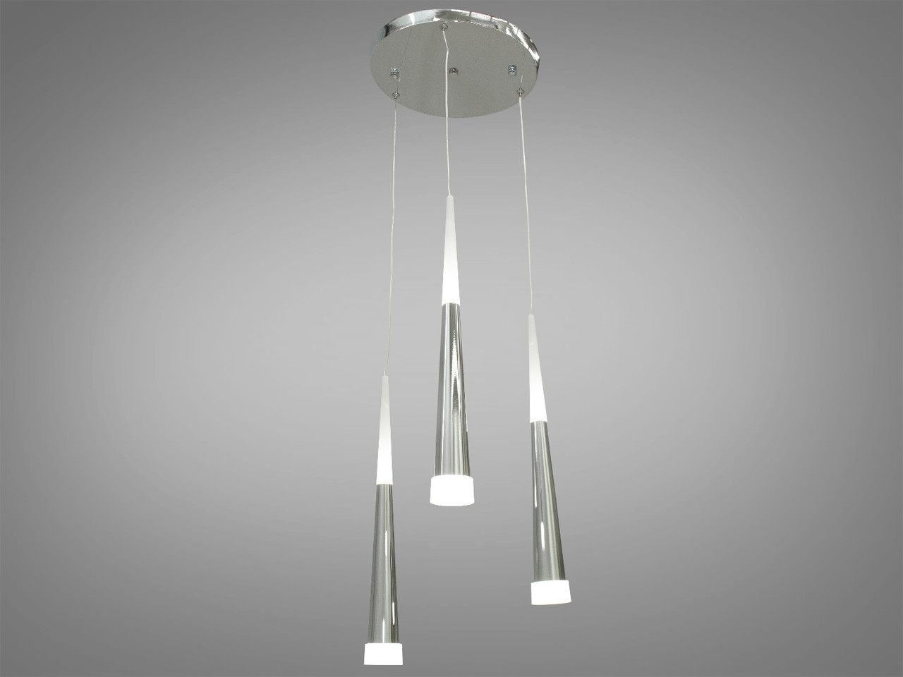Підвісна світлодіодна люстра 3002/3HR, фото 1