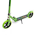 Самокат дитячий двоколісний складаний iTrike SR2-010-4 самокат для дітей від 5 років Зелений, фото 3