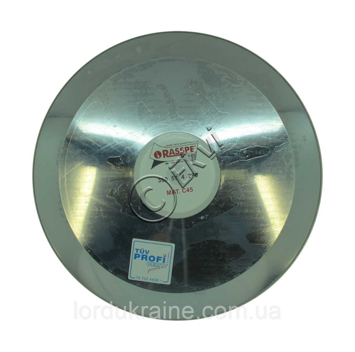 Ніж для слайсера 350 мм нержавіюча сталь  SIRMAN/RGV, фото 1