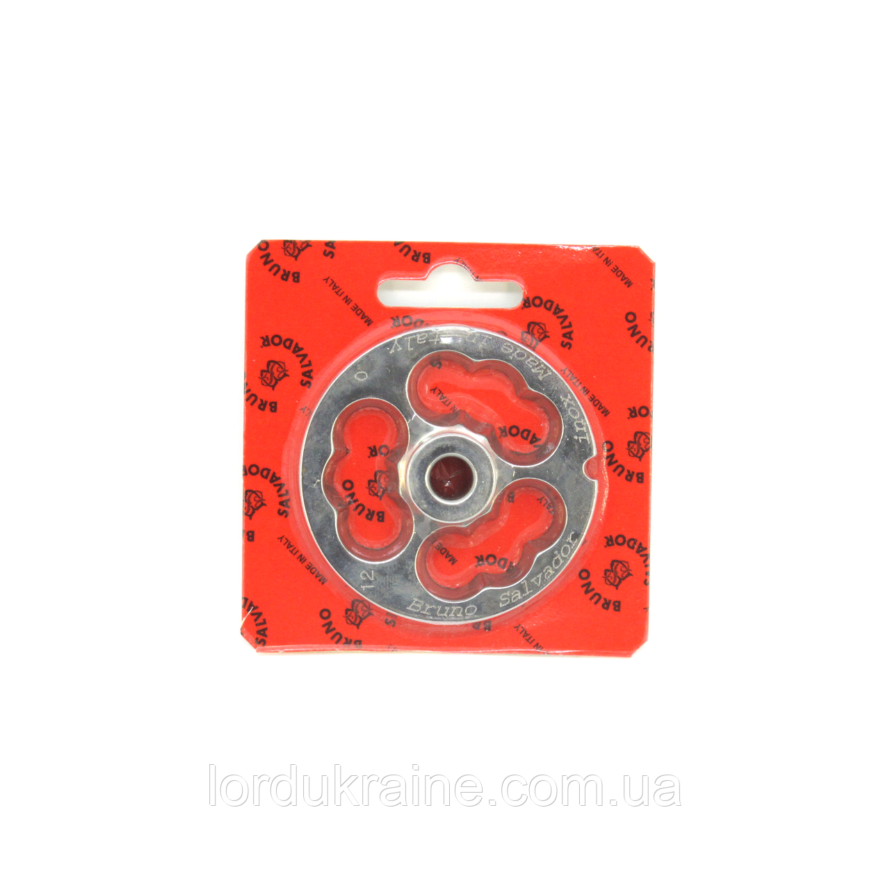 Решітка "0" (підрізний ніж PF120CM) з центром для професійної м'ясорубки модель 12 система Enterprise, фото 1