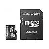 Картка пам'яті MicroSDXC 128 GB UHS-I Class 10 Patriot LX + SD-adapter (PSF128GMCSDXC10)