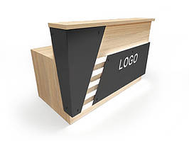 Стойка администратора с декоративной подсветкой, 125х110х75 cм Ташута  (51-51010-03)