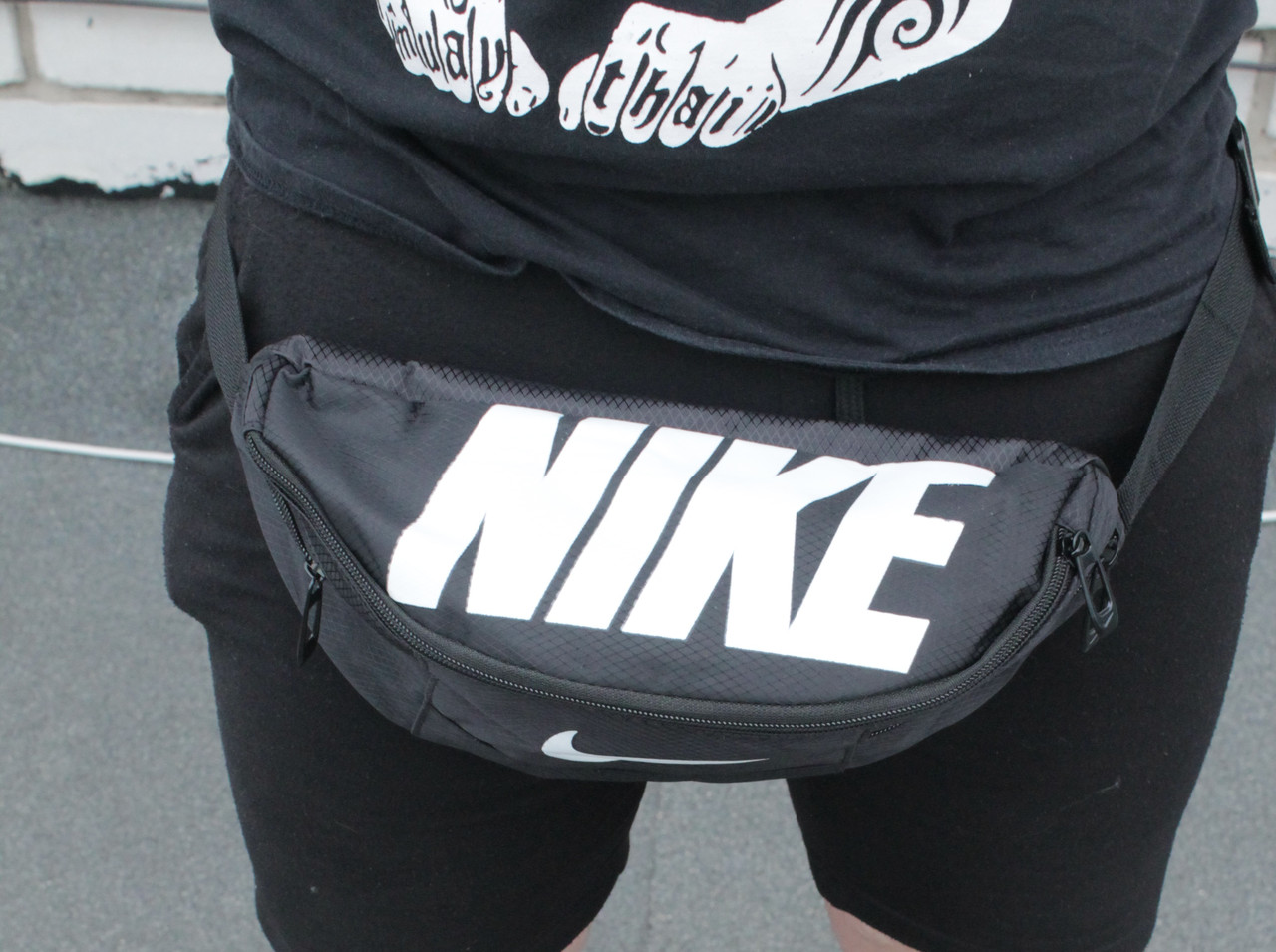 Поясная сумка Nike Team Training(Black Team) сумка на пояс - фото 7 - id-p251962509