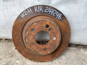 Гальмівний диск задній MERCEDES E-CLASS W211 02-09 (б/у)