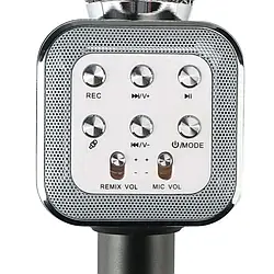 Бездротовий Bluetooth караоке мікрофон Karaoke DM WS1818 з вбудованими динаміками Колонка блютуз e