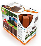 Cellfast Газонна огорожа MAXI, 3 елементи, 2.1м, цегляний, фото 5