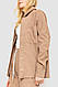 Сорочка жіноча вельветова колір темно-бежевий 102R269 S, фото 3