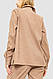 Сорочка жіноча вельветова колір темно-бежевий 102R269 S, фото 4