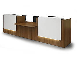 Модульная стойка администратора, стойка регистрации, 420х110х74 cм Ташута  (51-51097-02)