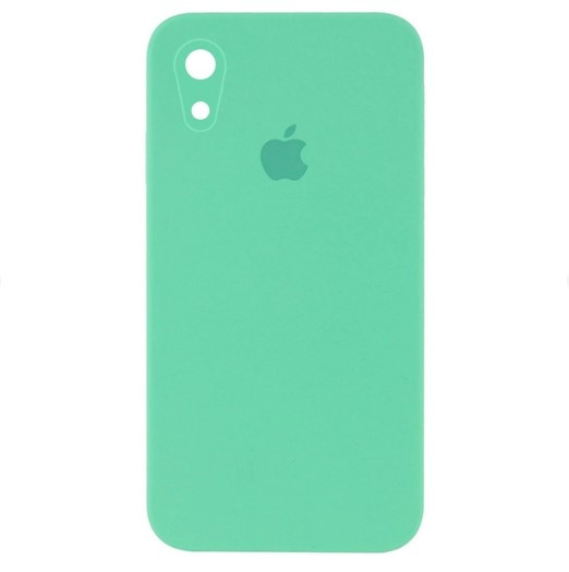 Чохол накладка Silicon case Full Square для iPhone Xr Spearmint, фото 1