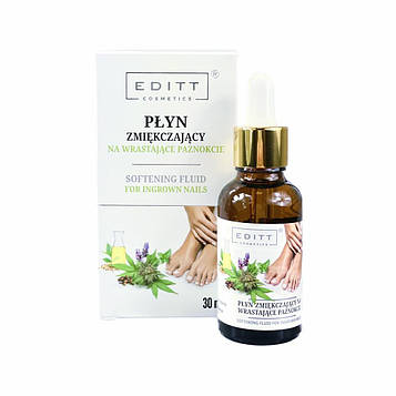 Флюид для вросших ногтей: Жидкость Fluid 30 мл Editt Cosmetics