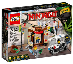 Конструктор LEGO Movie Пограбування кіоску в Ніндзяго Сіті 233 деталі (70607)