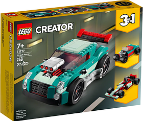 Конструктор LEGO Creator 3-in-1 Вуличні перегони 258 деталей (31127)