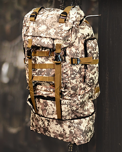 Тактичний армійський військовий рюкзак з регулюванням розміру 140 л 85х50х35 см Б2173